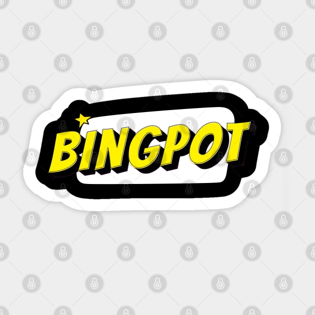 Bingpot Sticker by Printnation